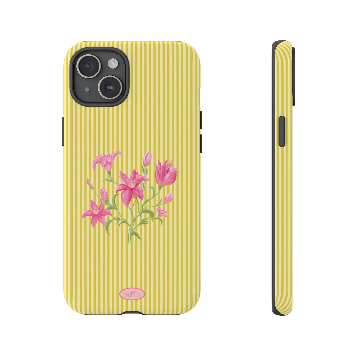 Lily Bloom Tough Case for iPhone - Yellow