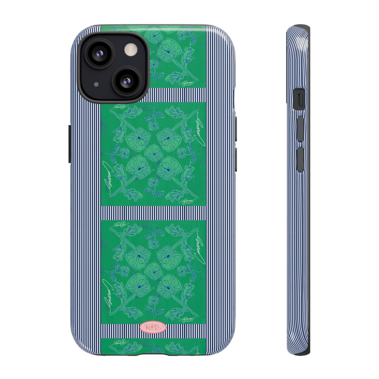 Flora Bloom Scarf Tough Case for iPhone