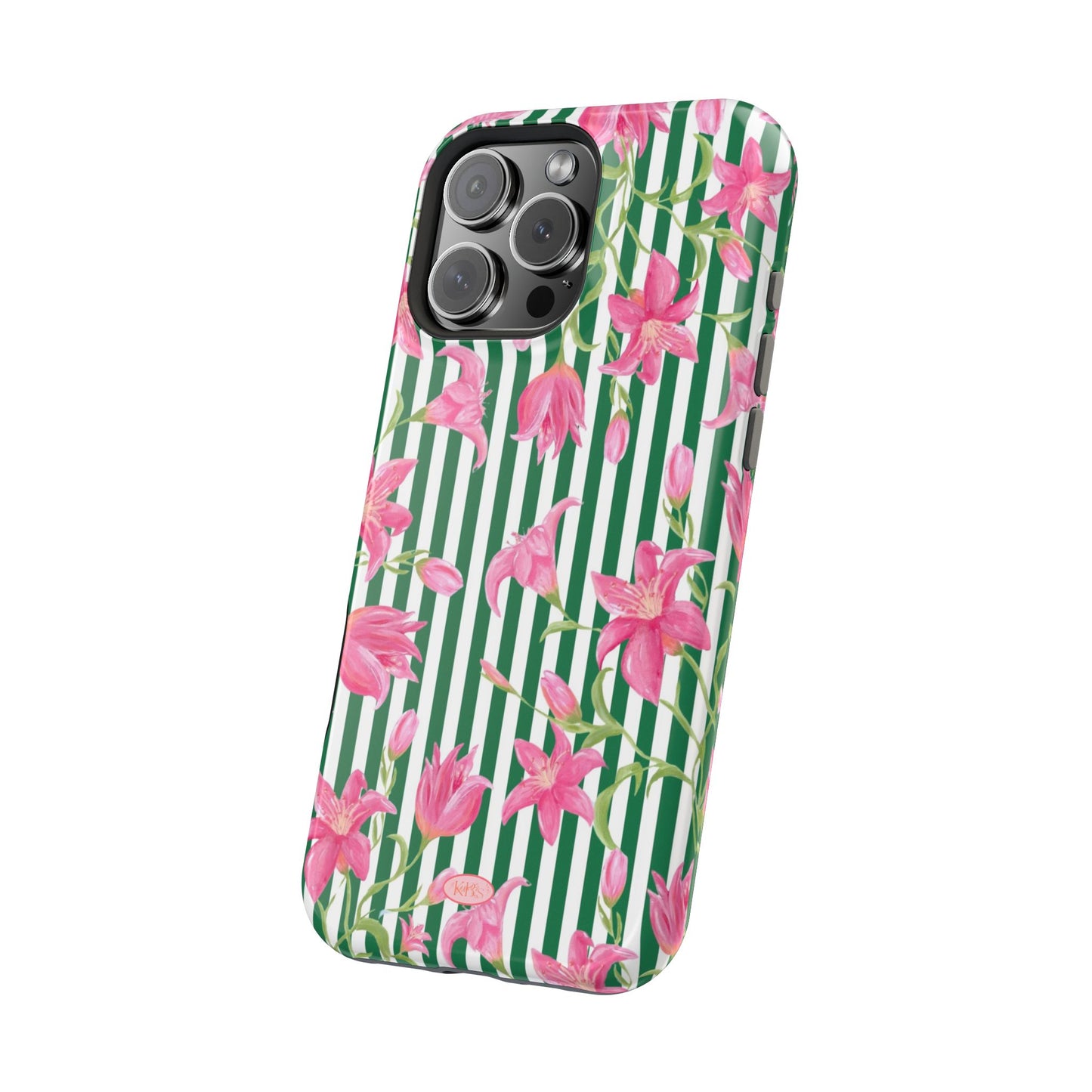 Azalea Stripe Mag Safe Case for iPhone