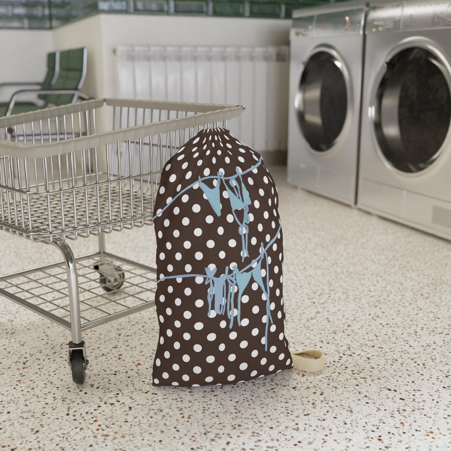 Polka Dot Bikini Laundry Bag
