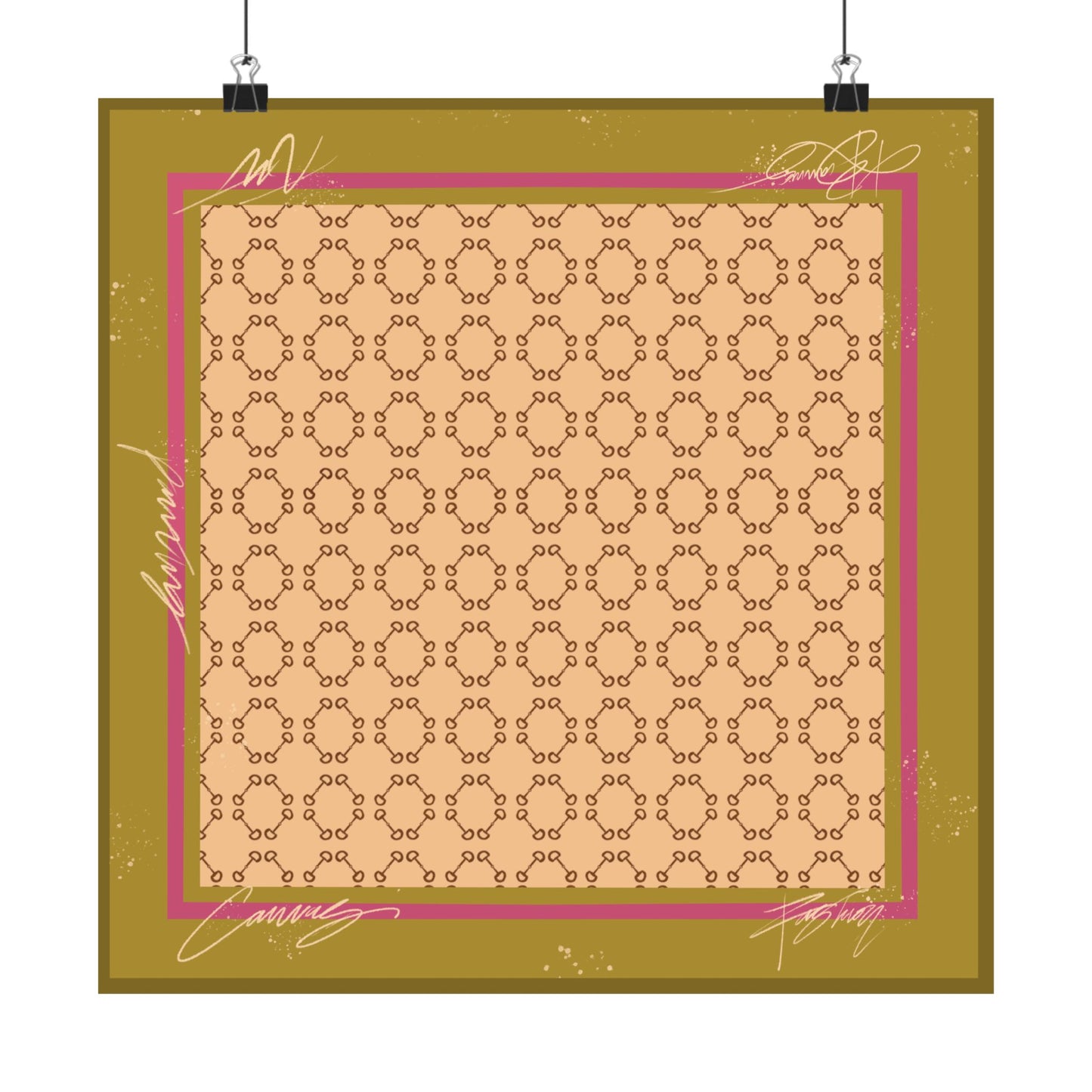 Le Mors Scarf Photo Print
