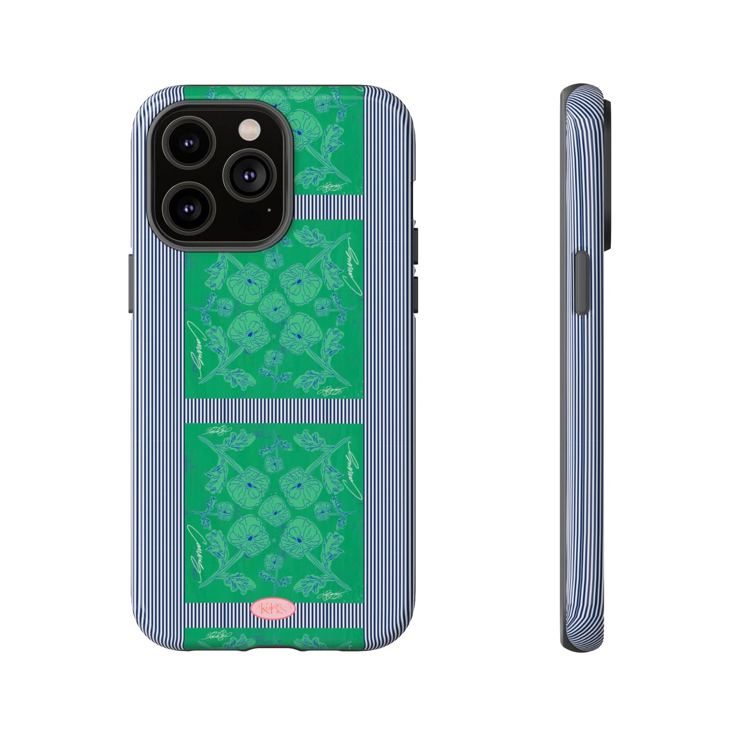 Flora Bloom Scarf Tough Case for iPhone