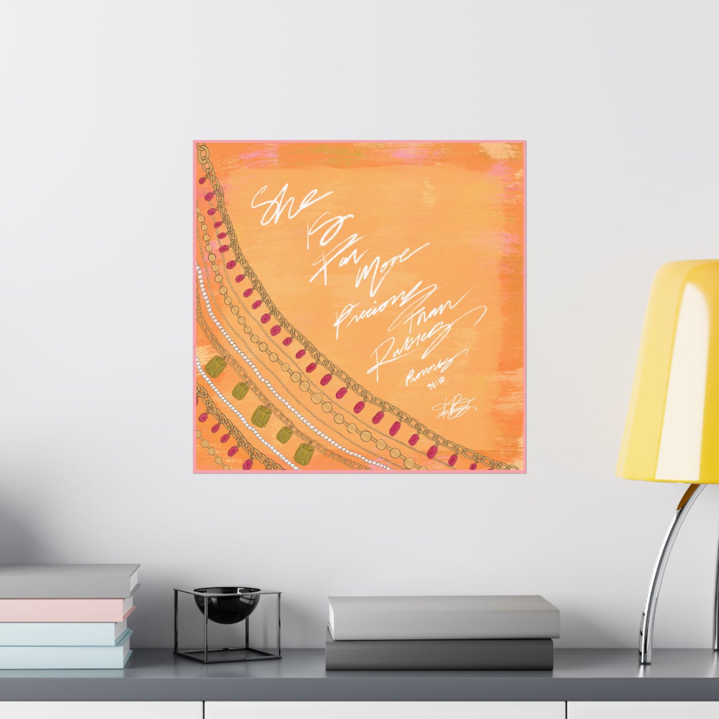Proverbs 31 Scarf Photo Print
