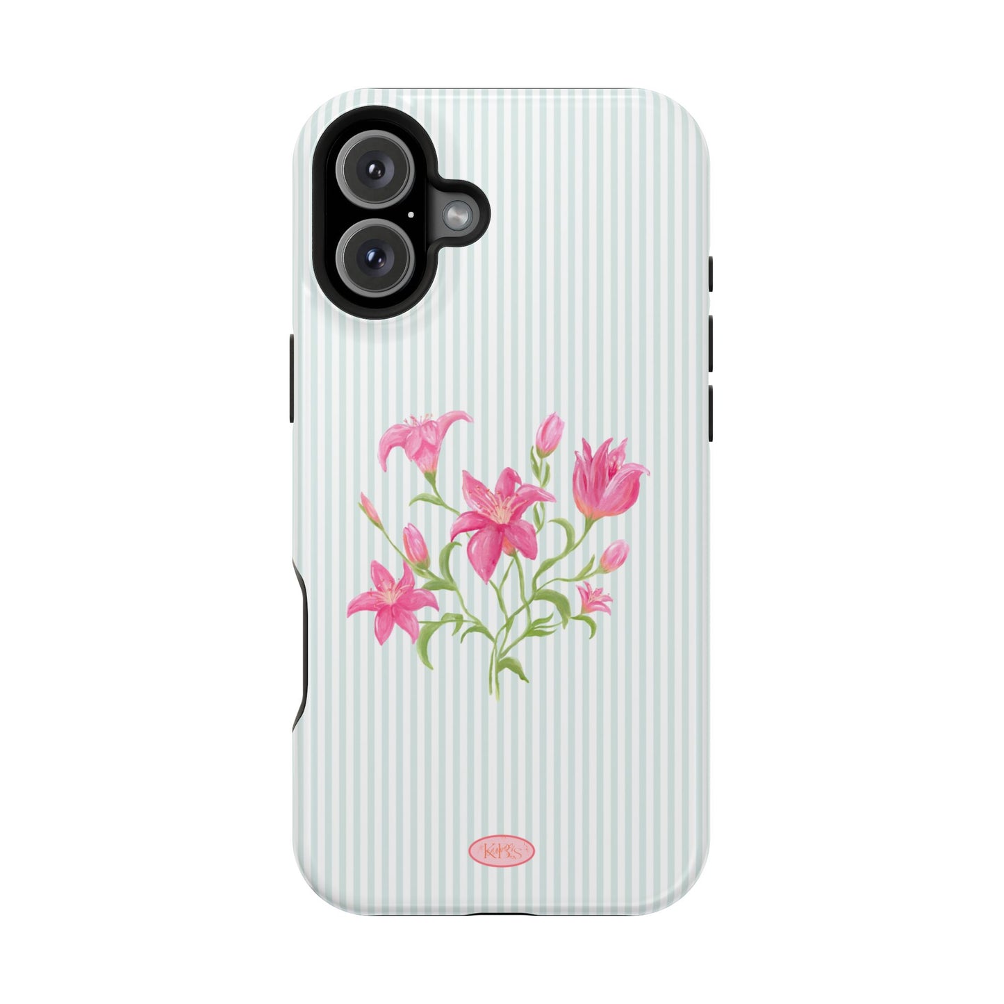 Lily Bloom Mag Safe Case for iPhone - Blue