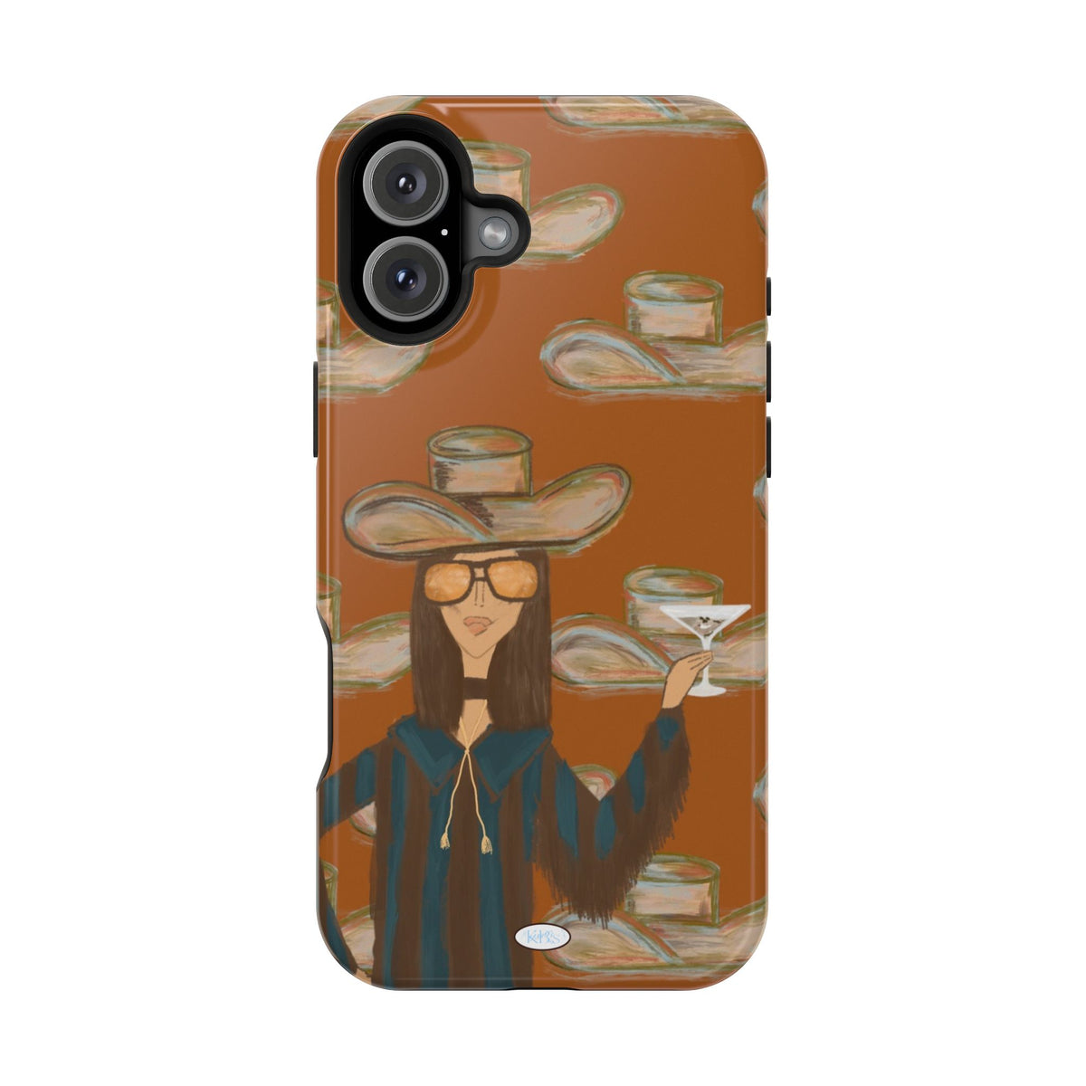 Cocktail Cowgirl Mag Safe Case for iPhone