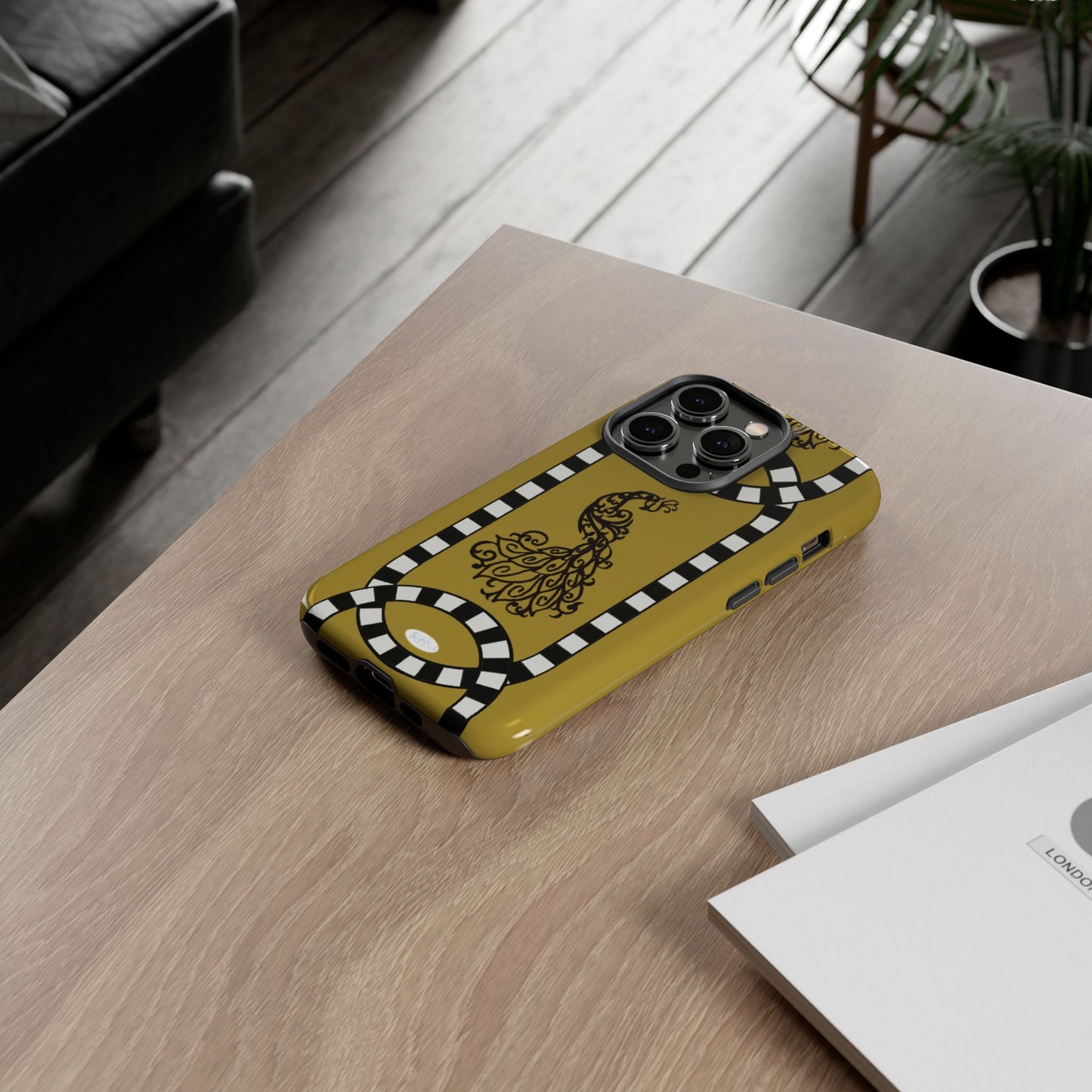 Feathered Stripe Tough Case for iPhone