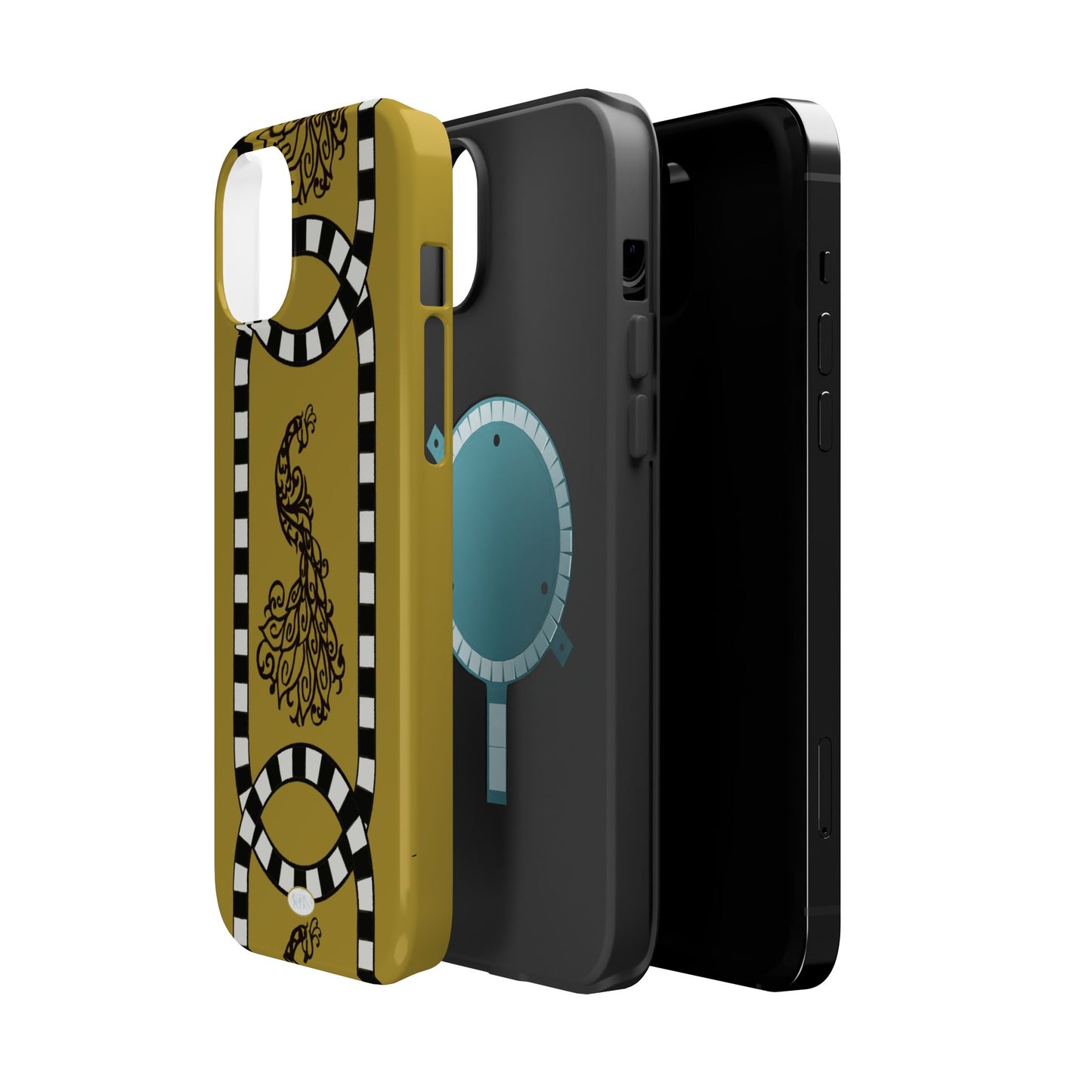 Feathered Stripe Mag Safe Case for iPhone