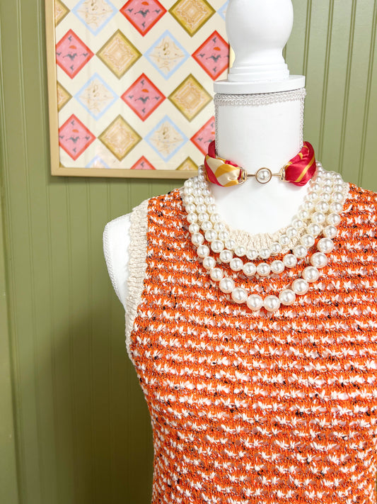 Pearl Horse Bit Chain