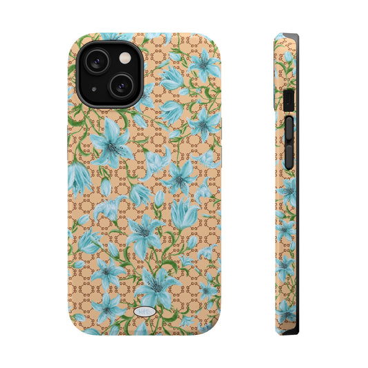 Horsebit Fleur Mag Safe Case for iPhone