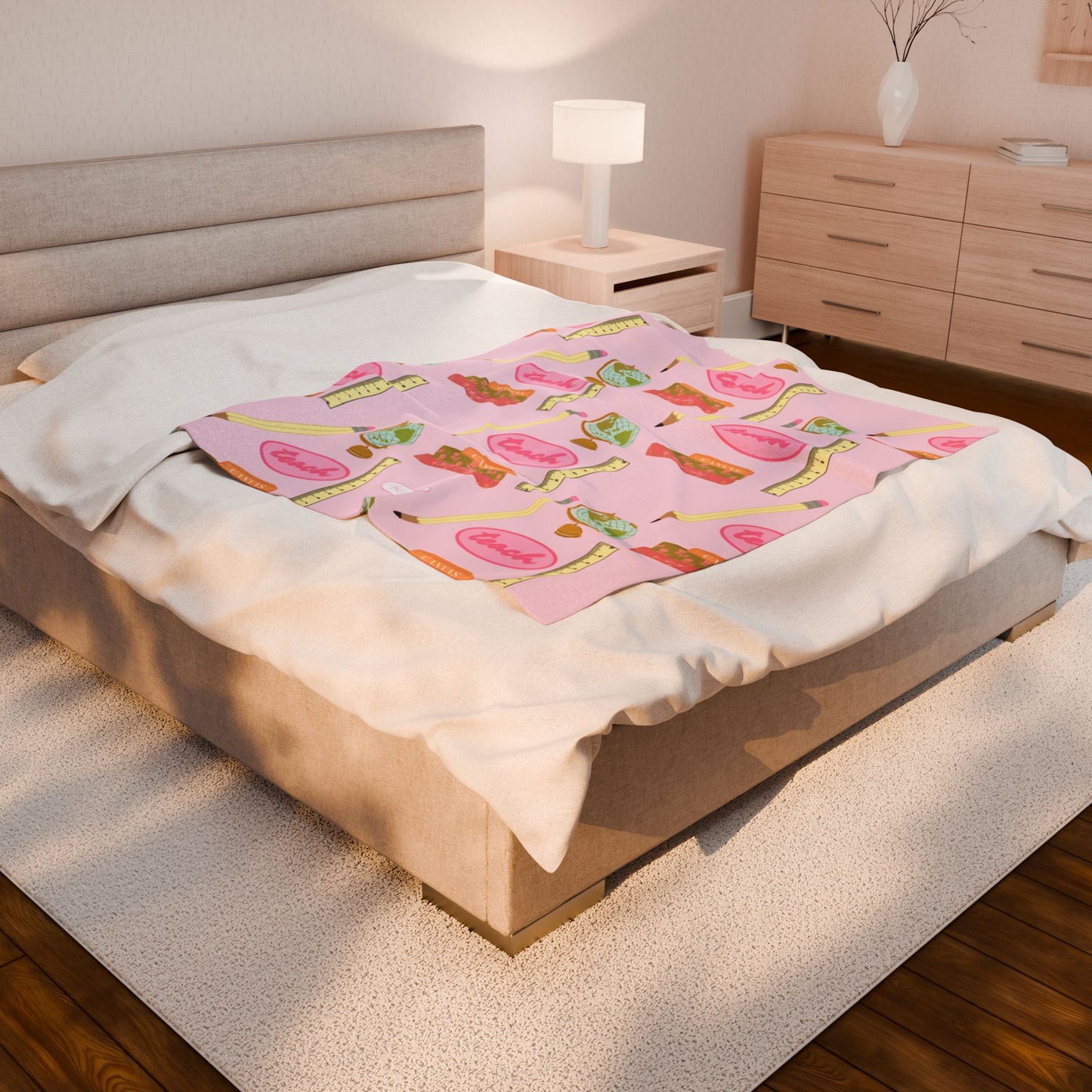 Campus Collection Velveteen Blanket