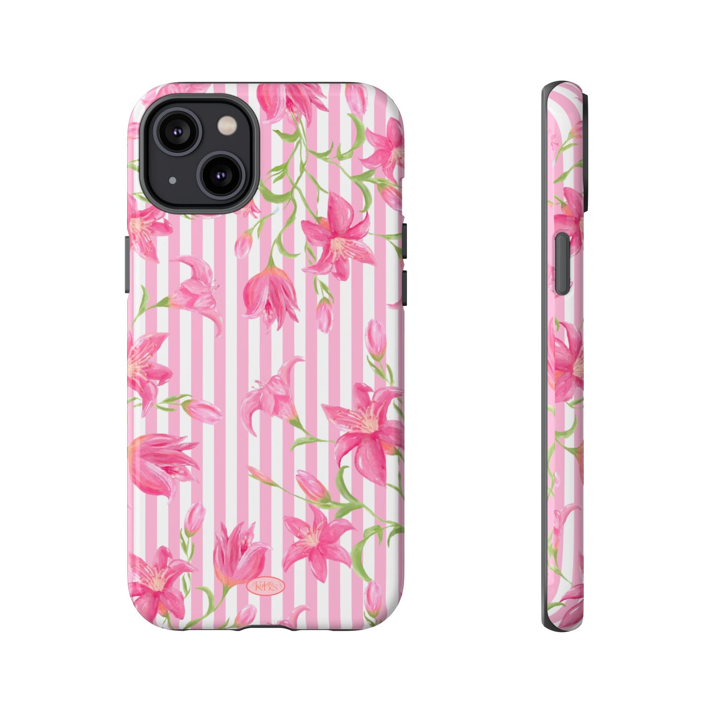Azalea Stripe Tough Case for iPhone - Pink