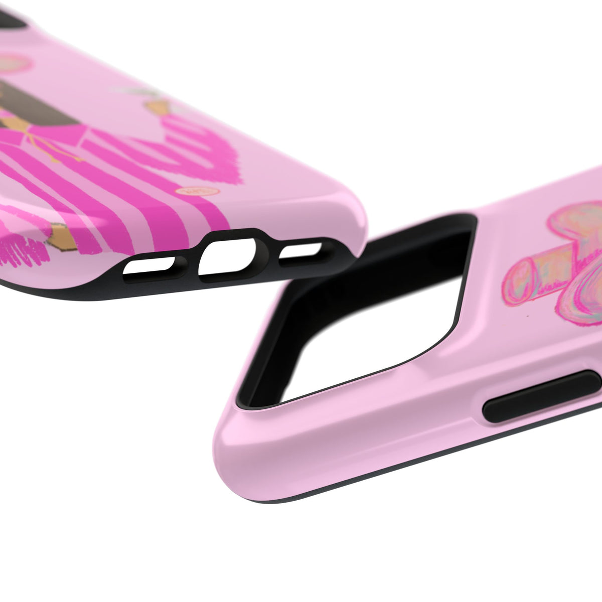 Cocktail Cowgirl Mag Safe Case for iPhone - Pink