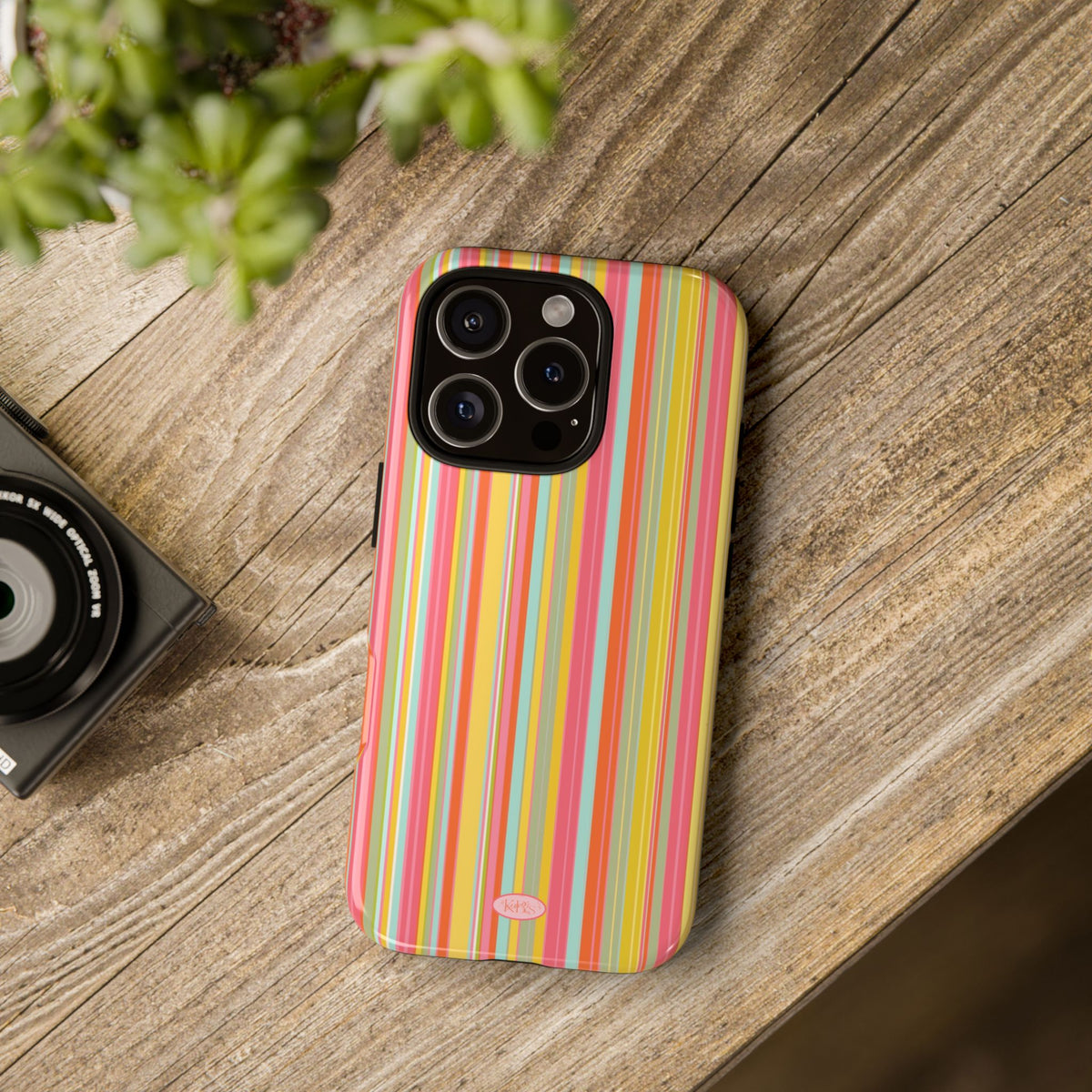 Poolside Stripe Tough Case for iPhone