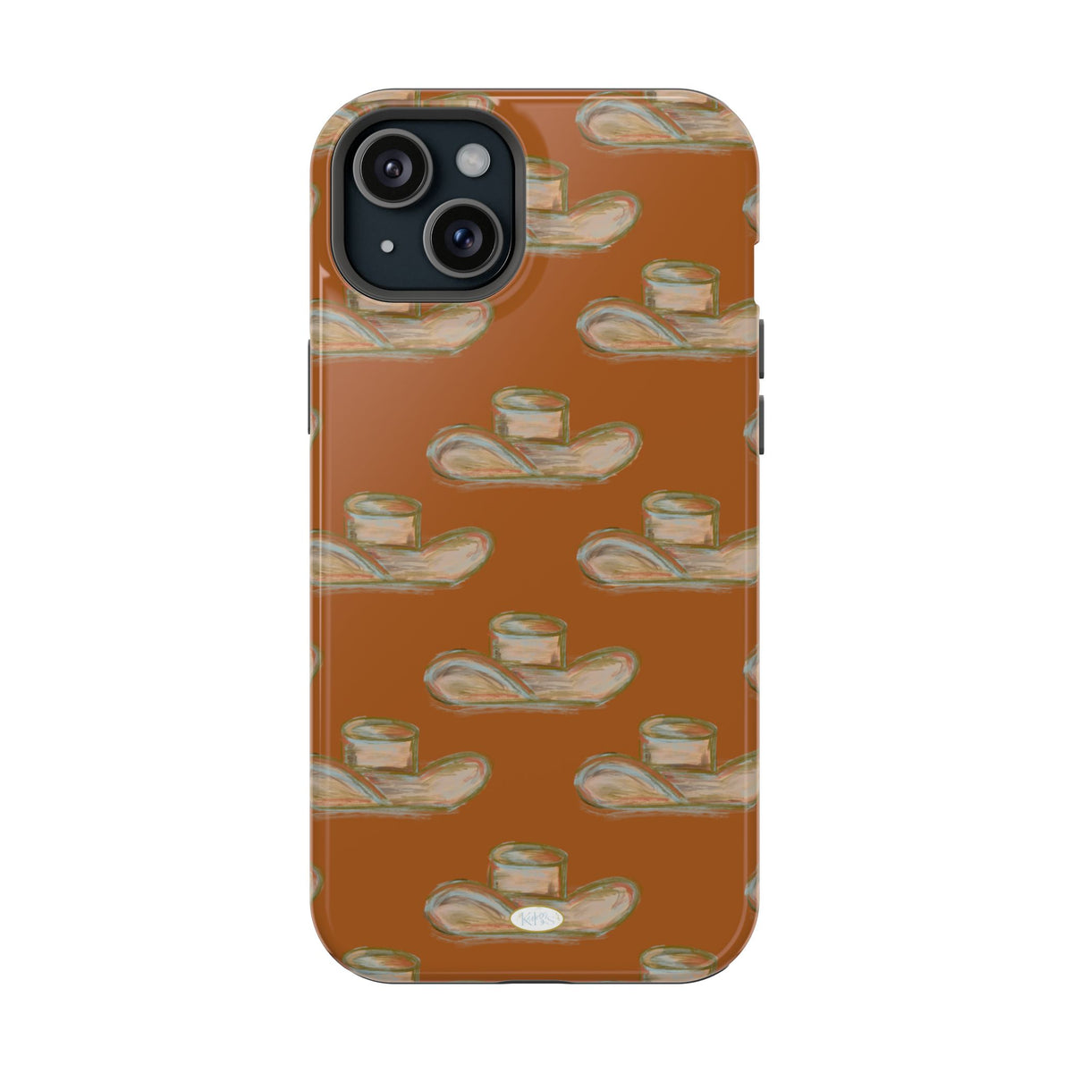 Cowboy Club Mag Safe Case for iPhone - Orange