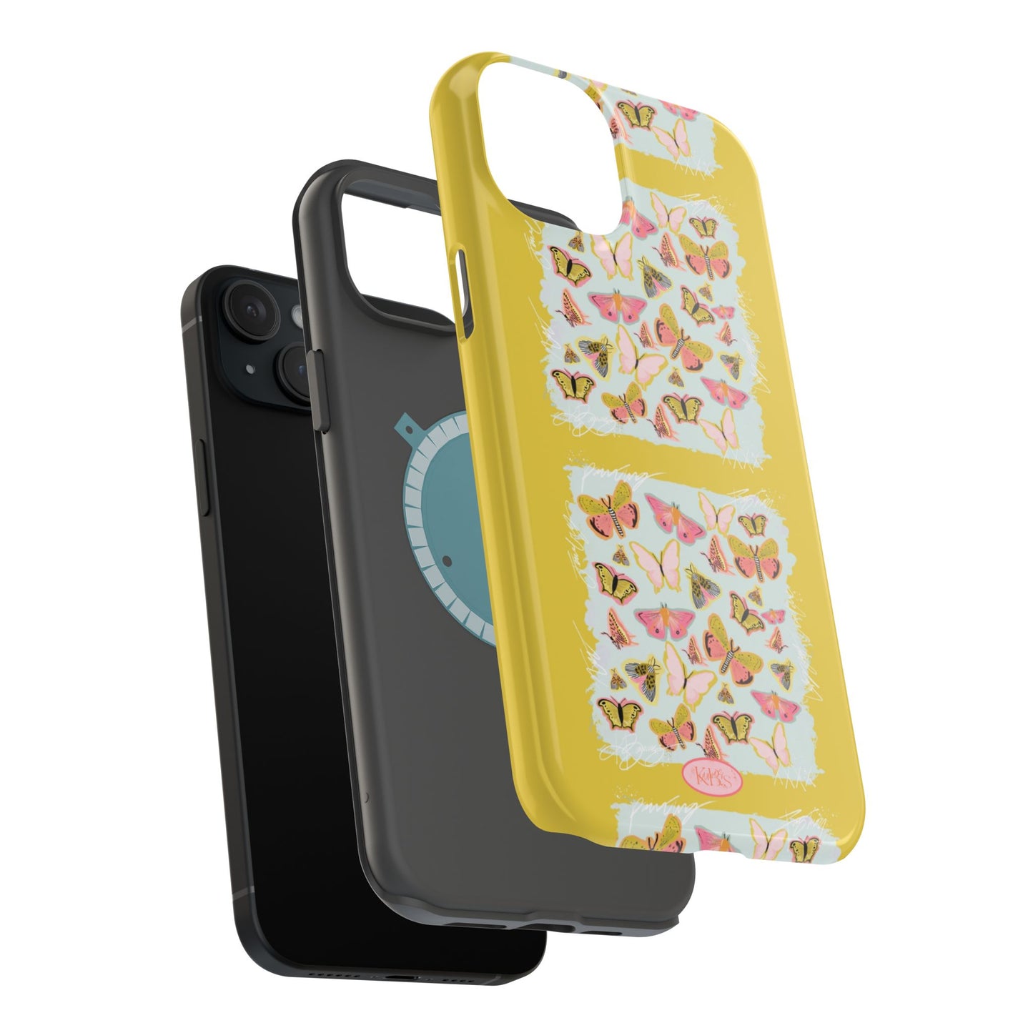 Butterfly Collage Mag Safe Case for iPhone
