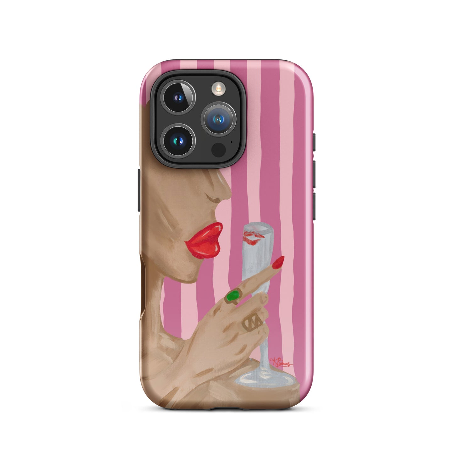 Champagne Kiss Tough Case for iPhone