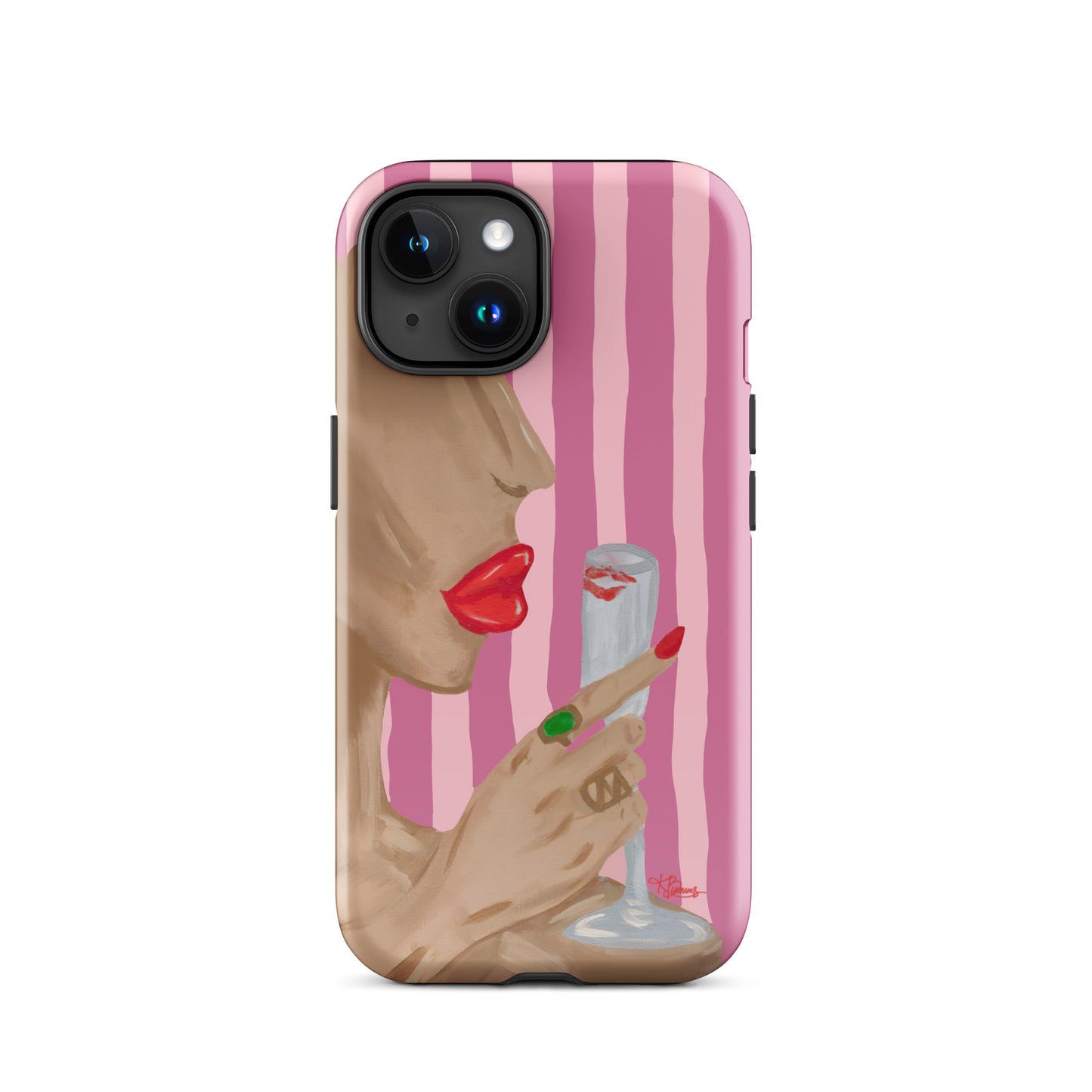 Champagne Kiss Tough Case for iPhone