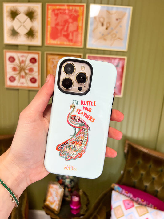 Ruffle Your Feathers Tough Case - iPhone 13 Pro