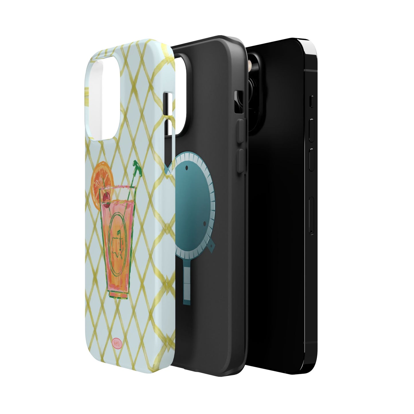 Azalea Cocktail Mag Safe Case for iPhone