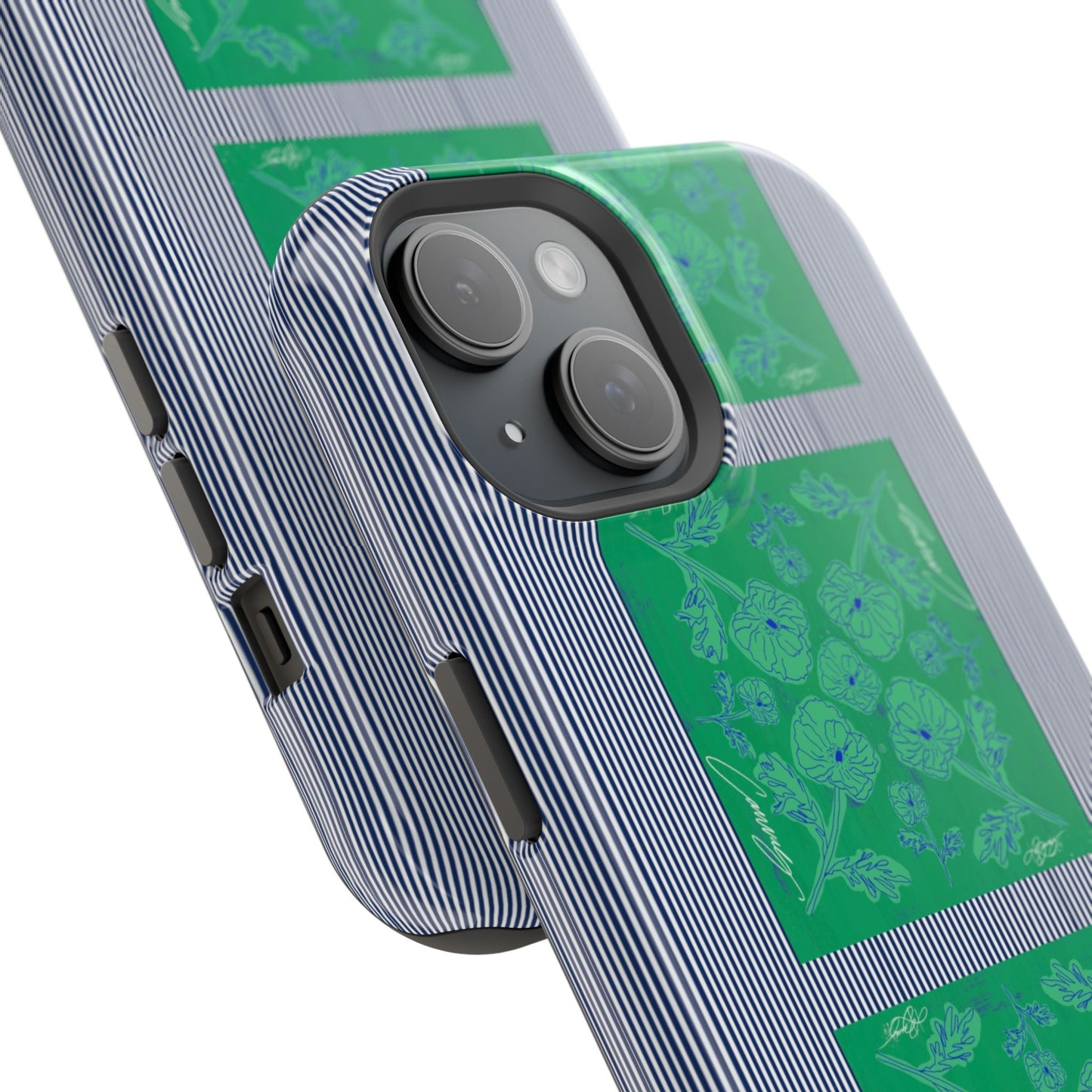 Flora Bloom Scarf Mag Safe Case for iPhone