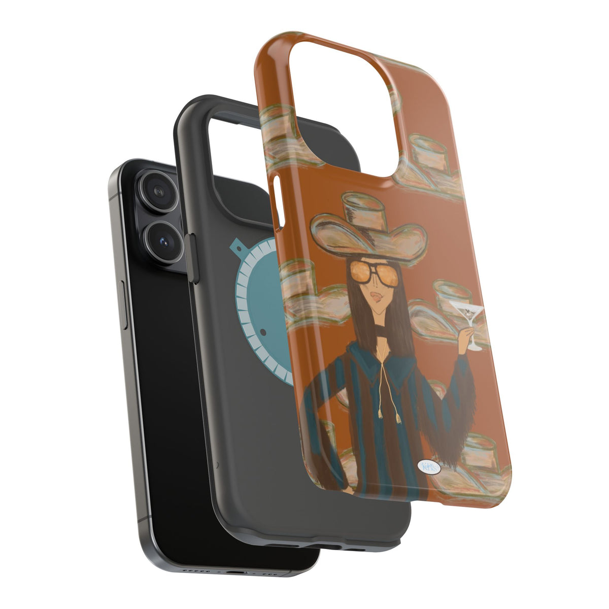 Cocktail Cowgirl Mag Safe Case for iPhone
