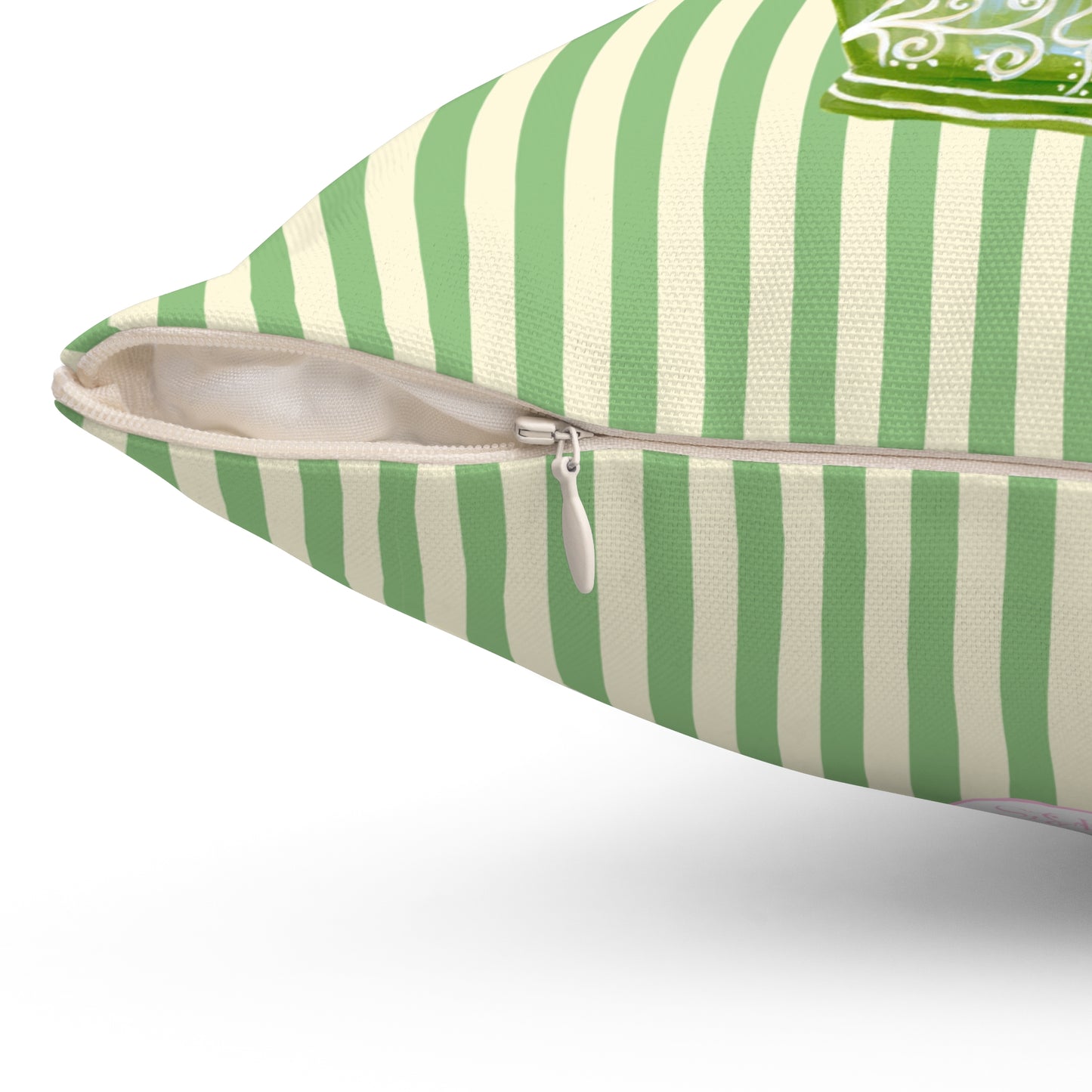 Tulip Haus Throw Pillow