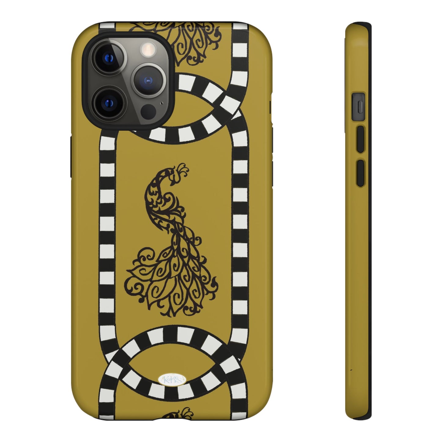 Feathered Stripe Tough Case for iPhone