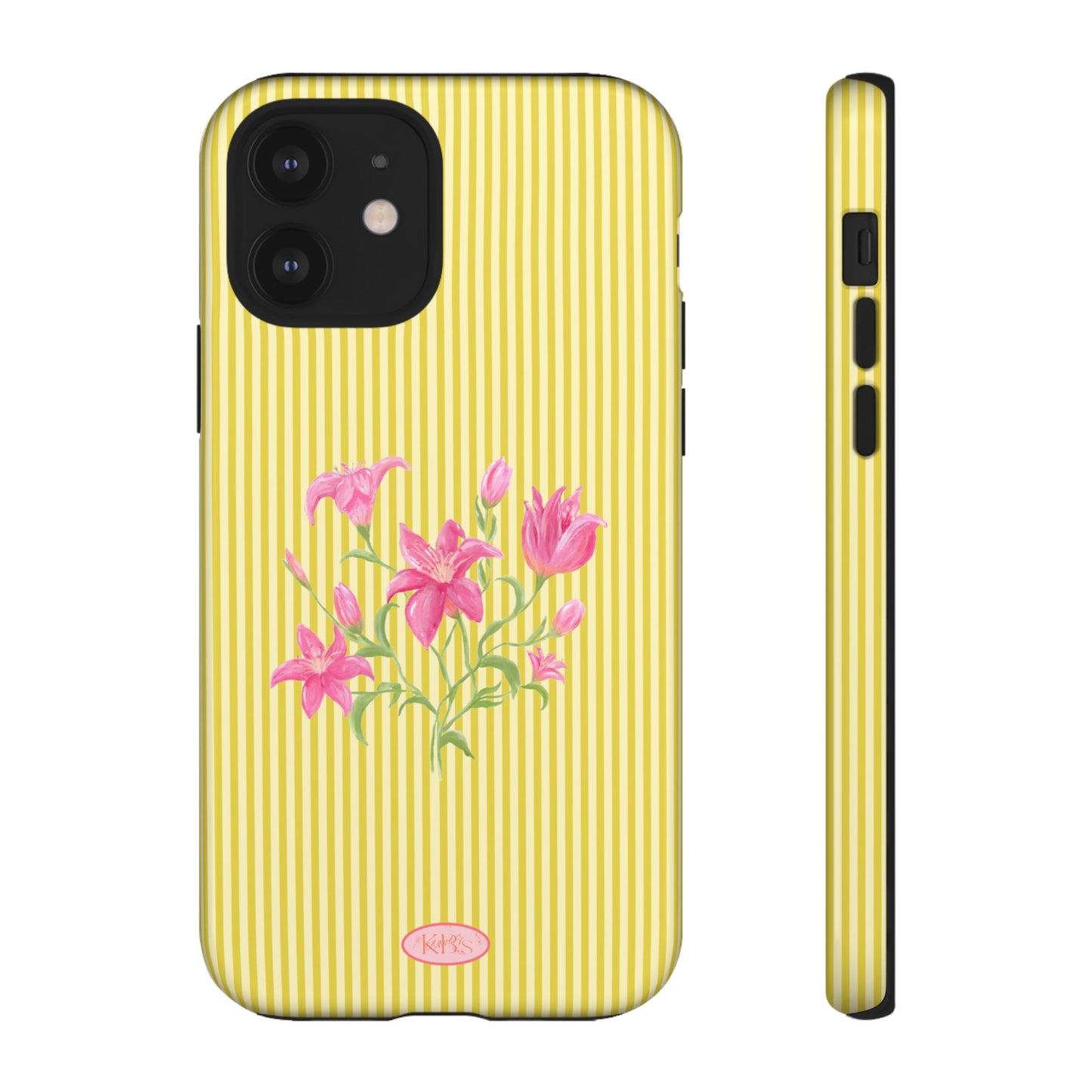 Lily Bloom Tough Case for iPhone - Yellow