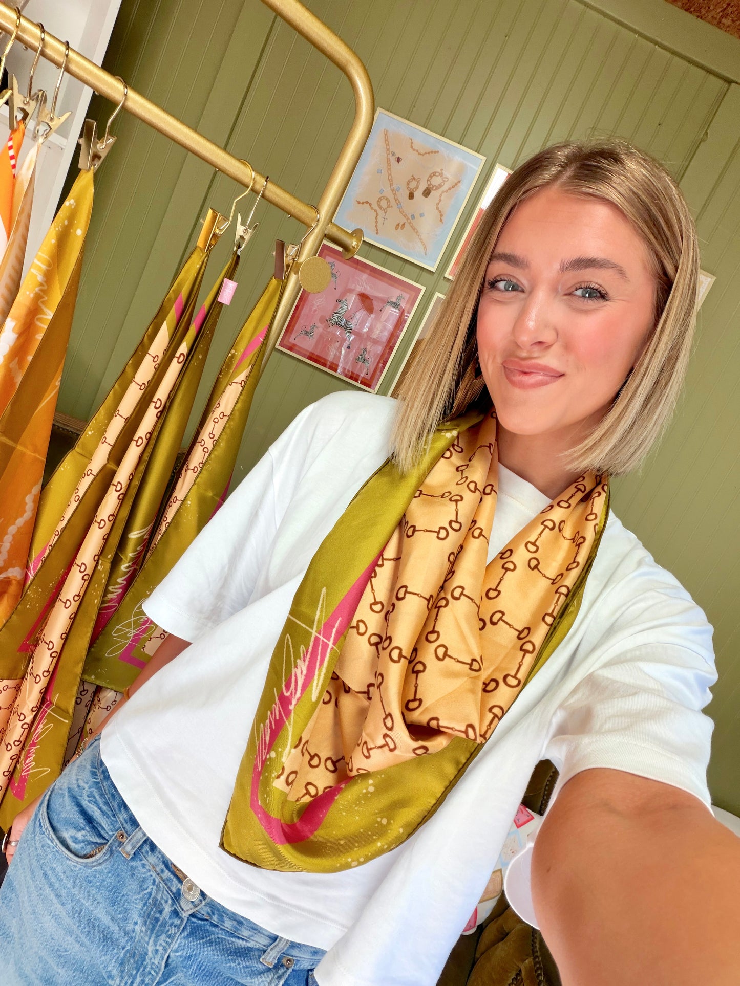LE MORS SILK SCARF