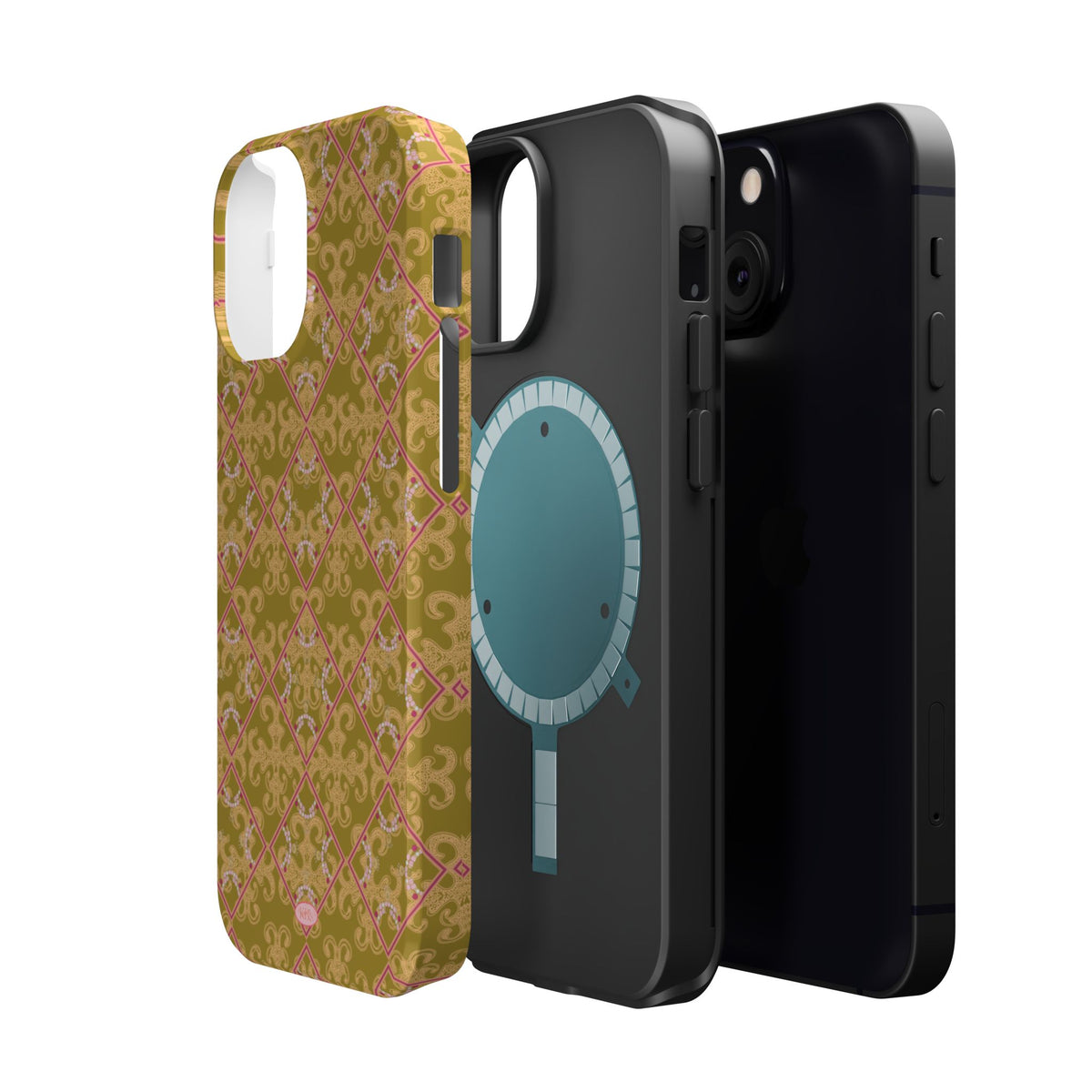 Pearl Trellis Mag Safe Case for iPhone