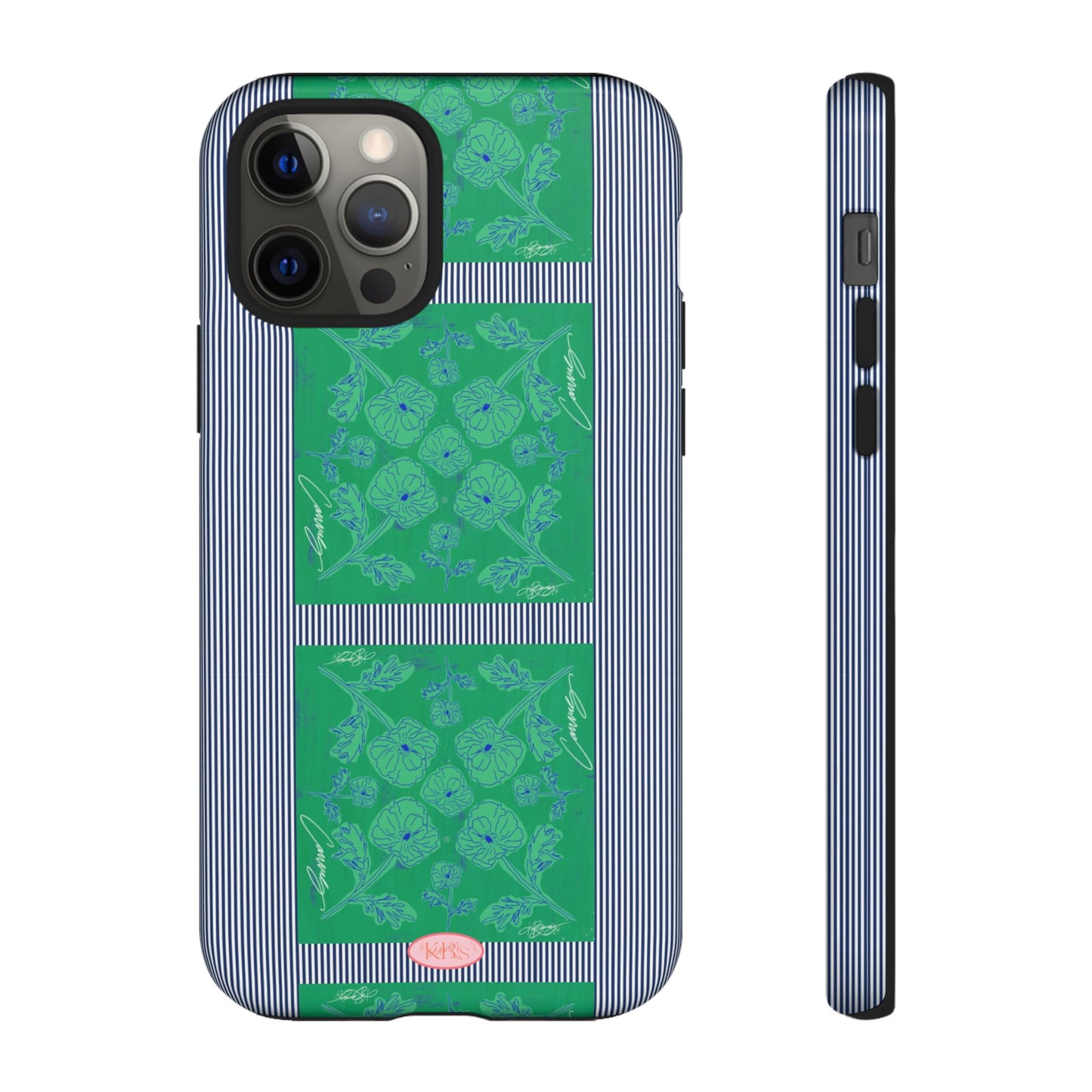 Flora Bloom Scarf Tough Case for iPhone