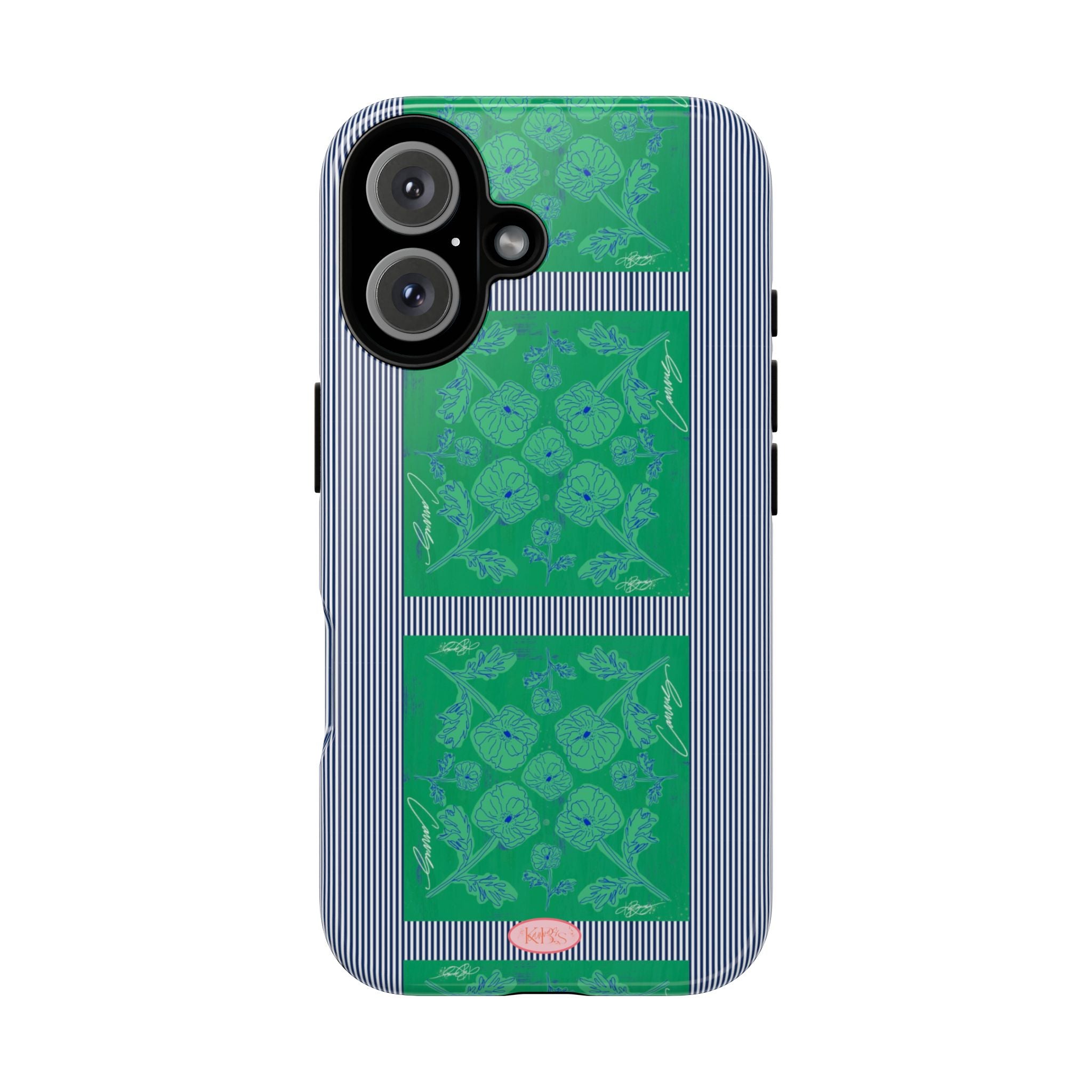 Flora Bloom Scarf Tough Case for iPhone
