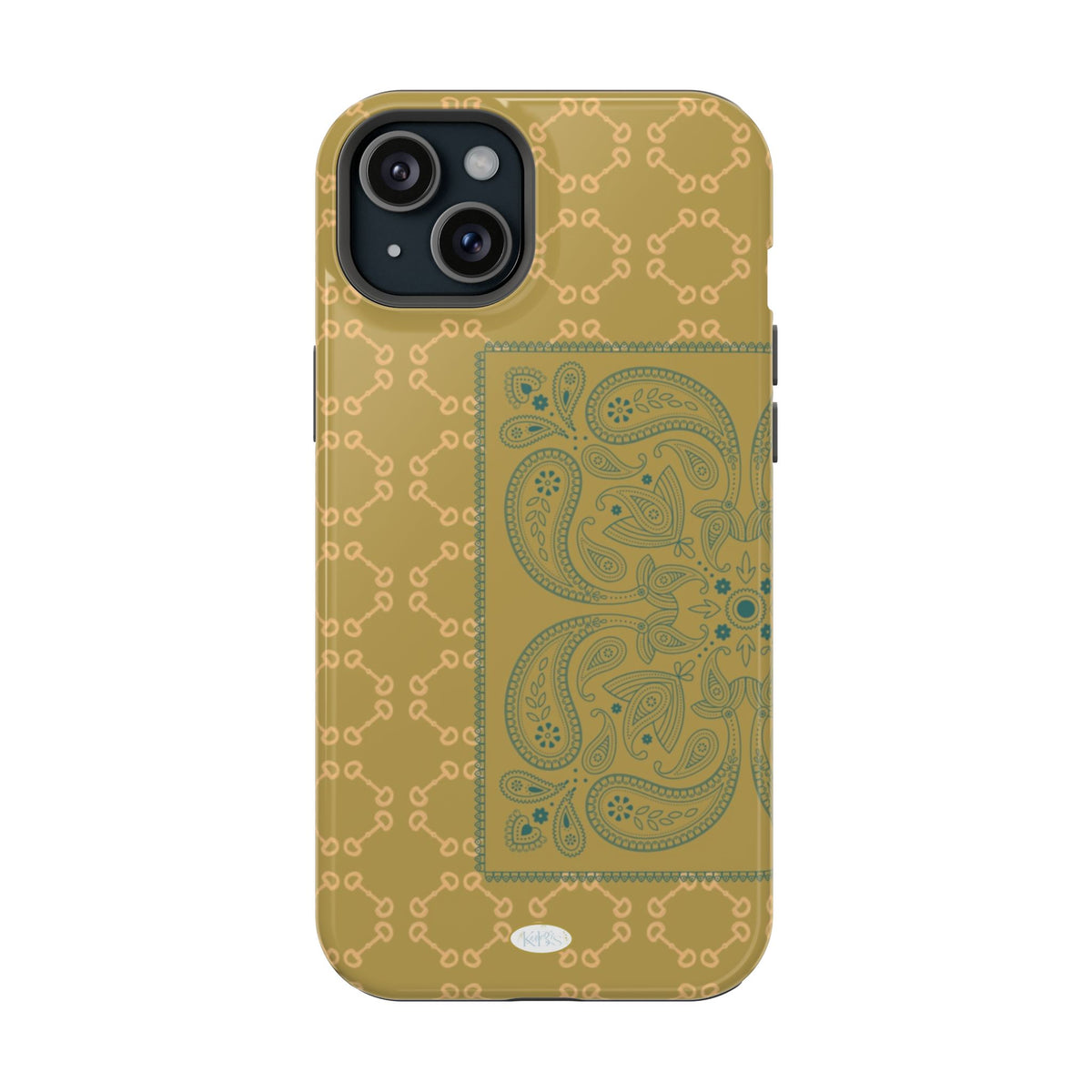 Horsebit Bandana Mag Safe Case for iPhone