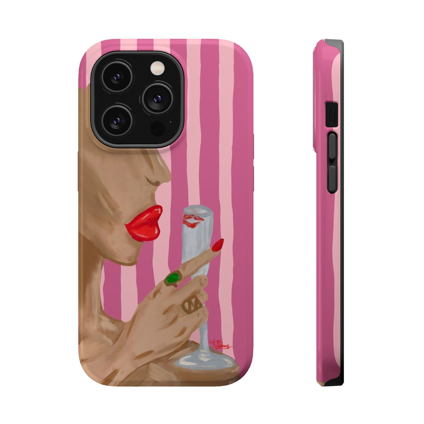 Champagne Kiss Mag Safe Case