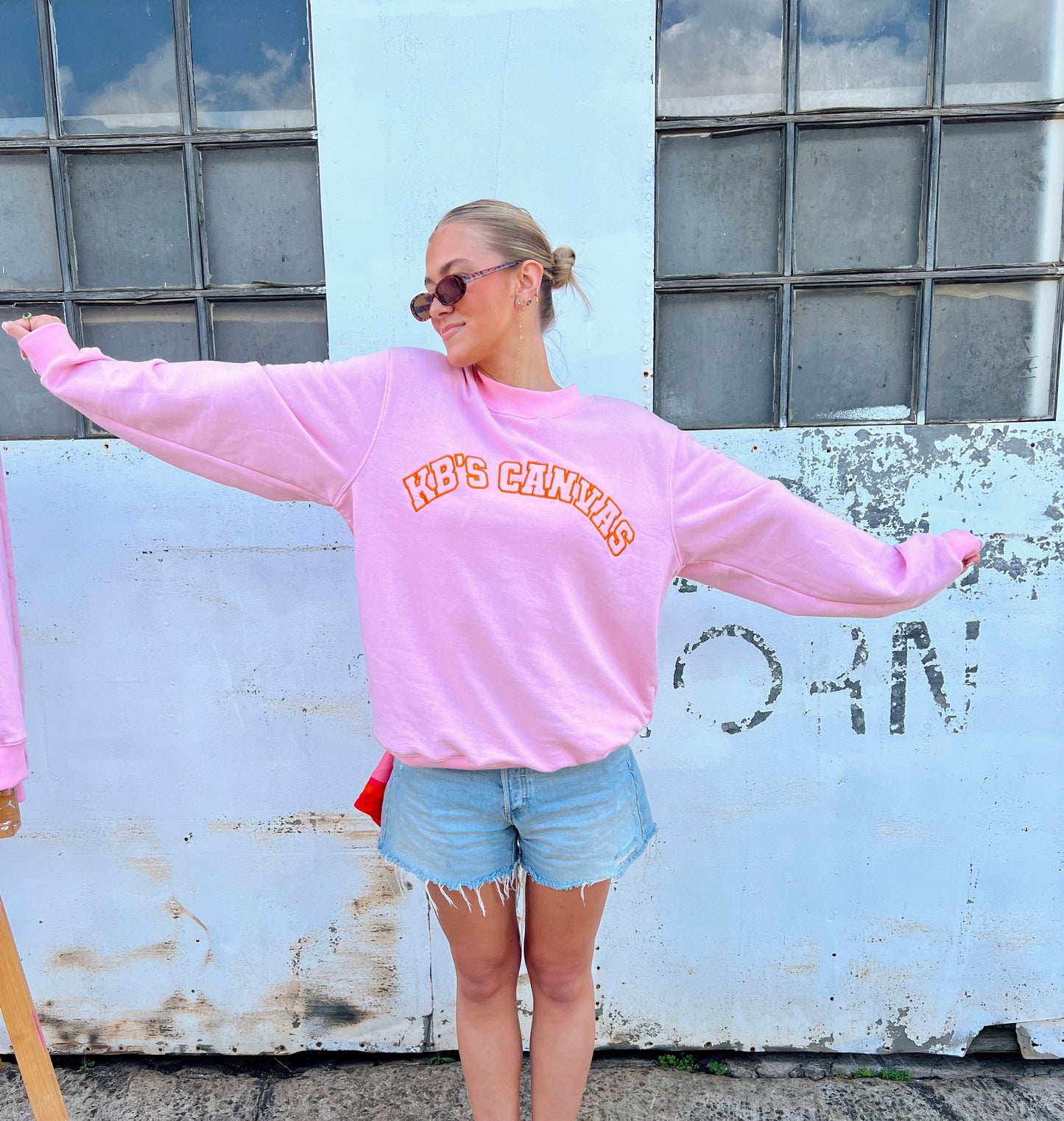 KB’s Canvas Oversized Mockneck