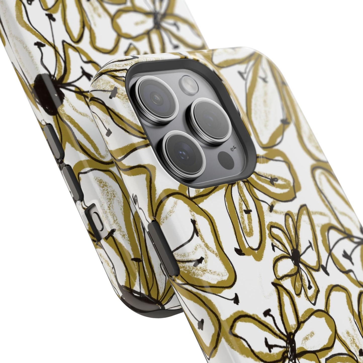 Floral Sketch Mag Safe Case for iPhone