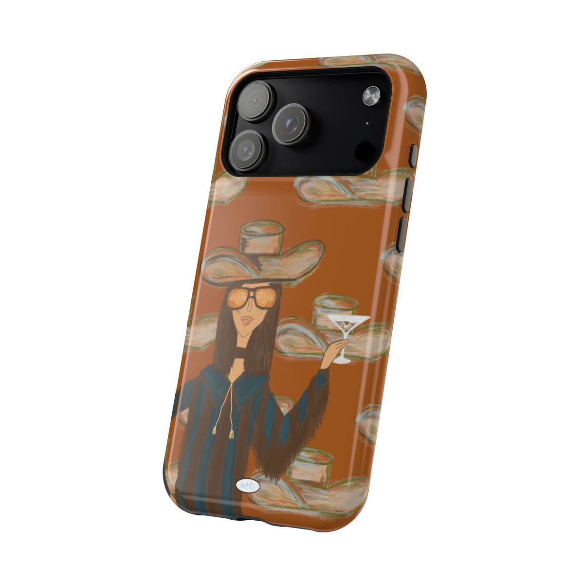 Cocktail Cowgirl Mag Safe Case for iPhone