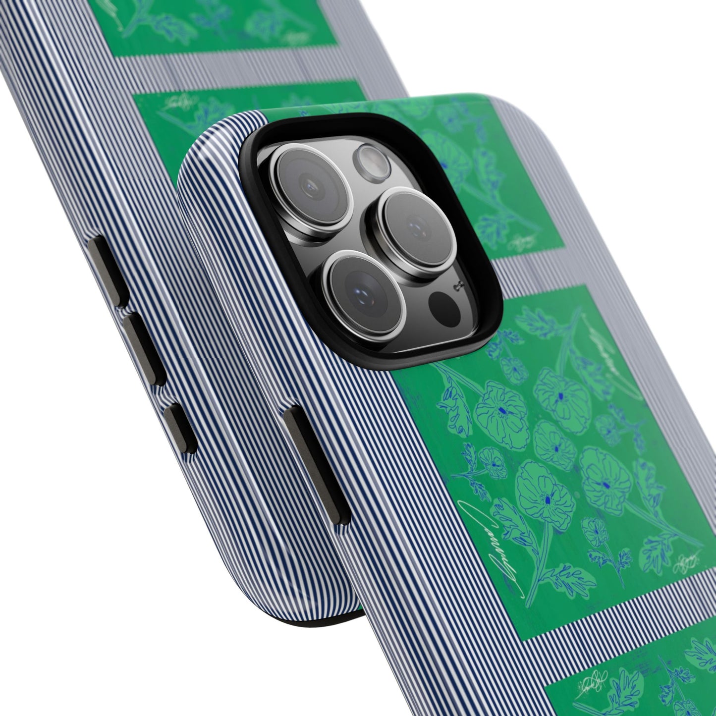 Flora Bloom Scarf Tough Case for iPhone