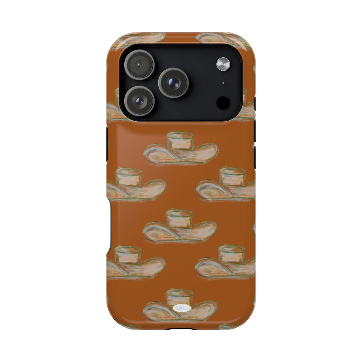 Cowboy Club Mag Safe Case for iPhone - Orange