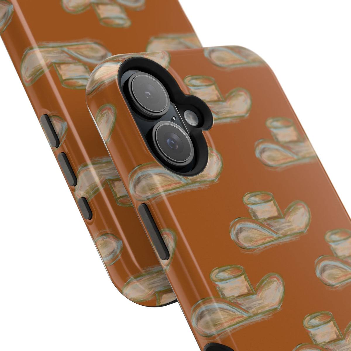 Cowboy Club Mag Safe Case for iPhone - Orange
