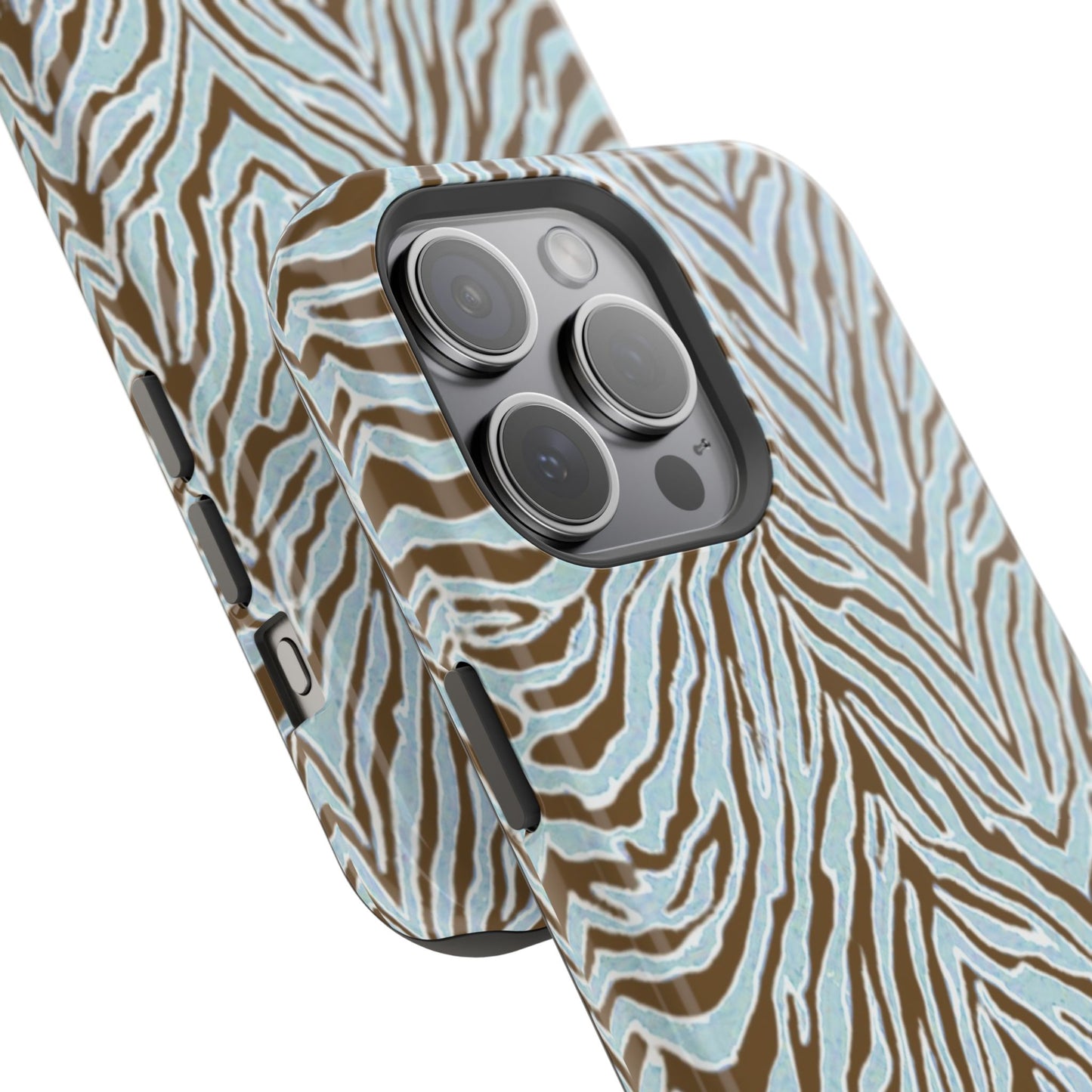 Zebra Bleu Mag Safe Case for iPhone