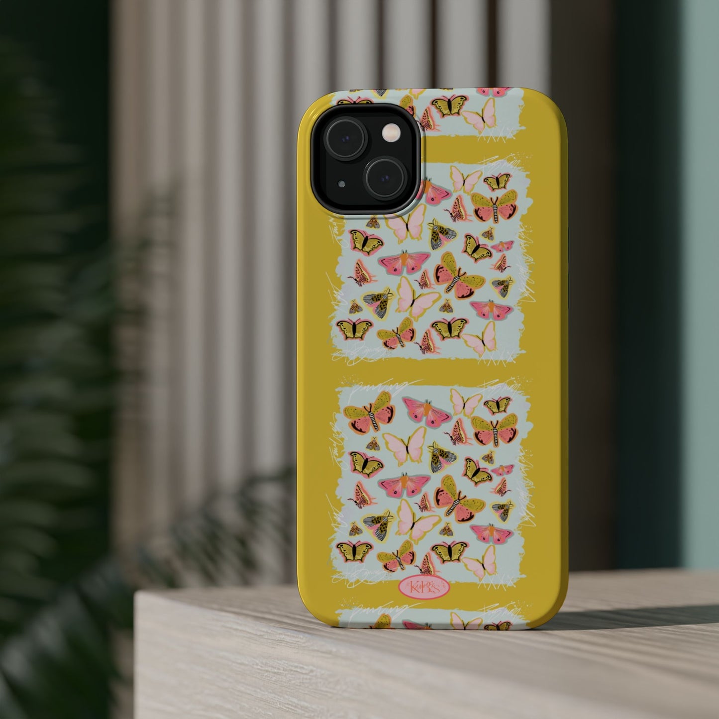 Butterfly Muse Scarf Mag Safe Case for iPhone