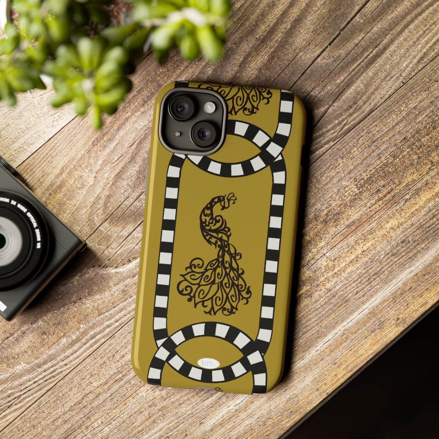 Feathered Stripe Tough Case for iPhone