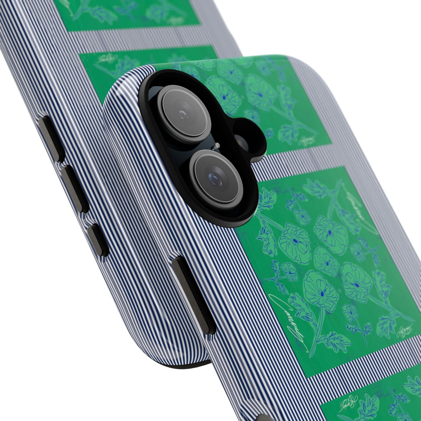 Flora Bloom Scarf Tough Case for iPhone