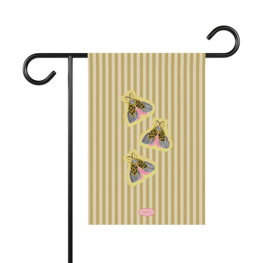 Velour Moth Garden Flag
