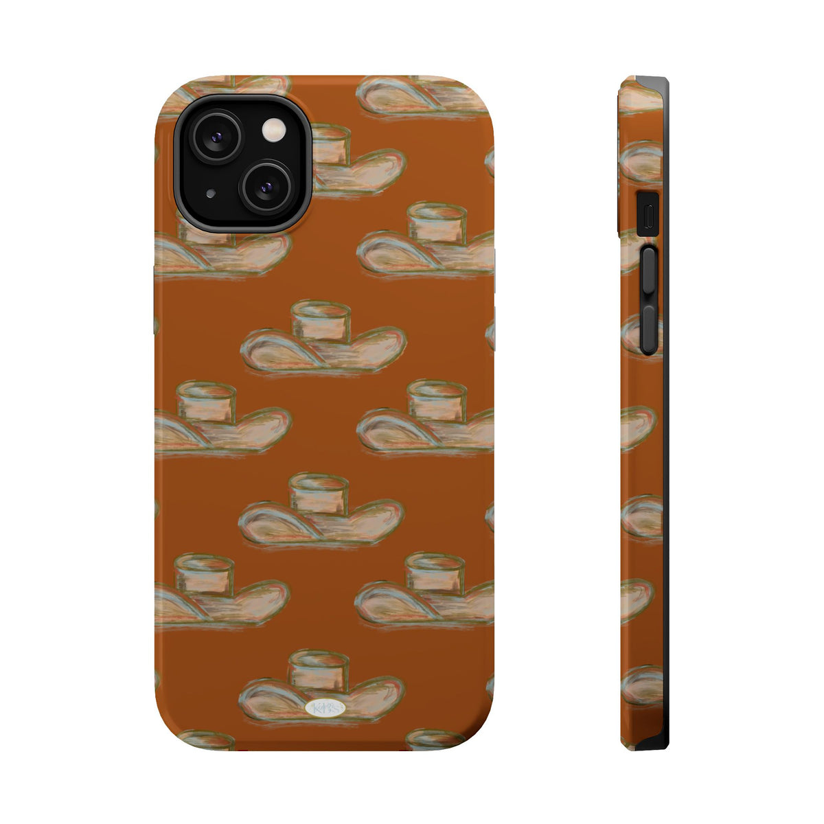 Cowboy Club Mag Safe Case for iPhone - Orange