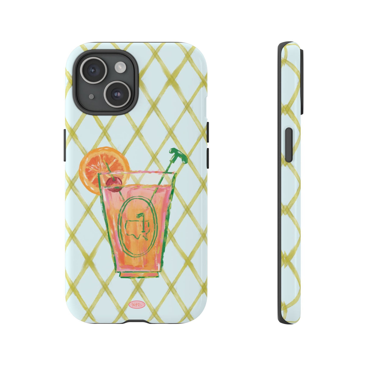 Azalea Cocktail Tough Case for iPhone