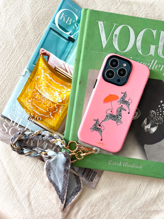 Bleu Bandana Phone Chain
