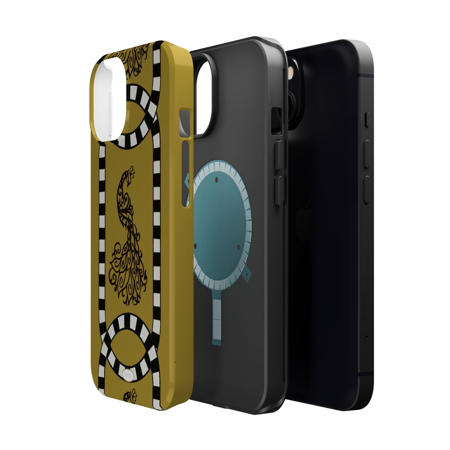 Feathered Stripe Mag Safe Case for iPhone