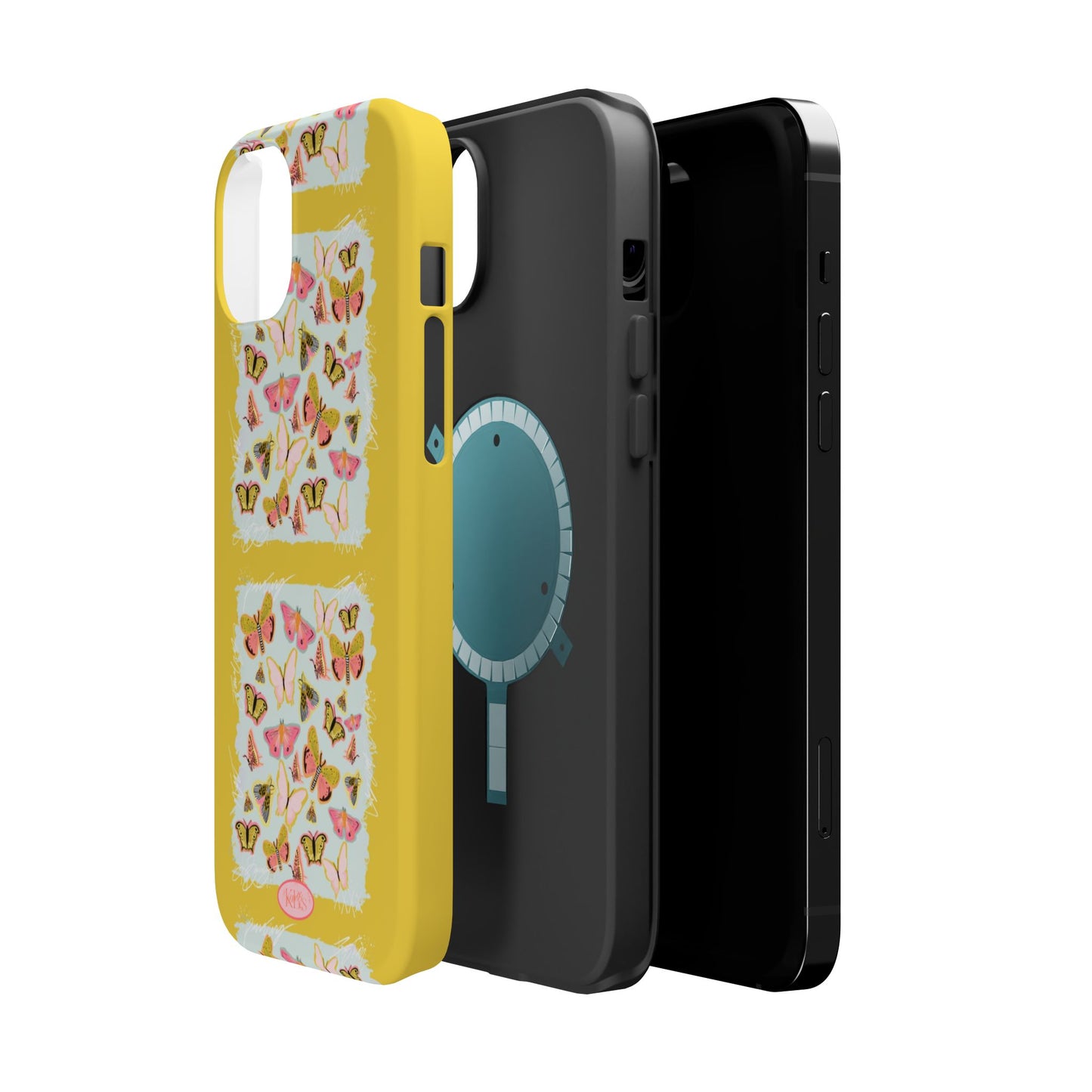 Butterfly Collage Mag Safe Case for iPhone